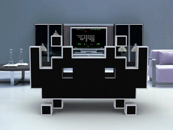 Invitez un space invader dans votre salon