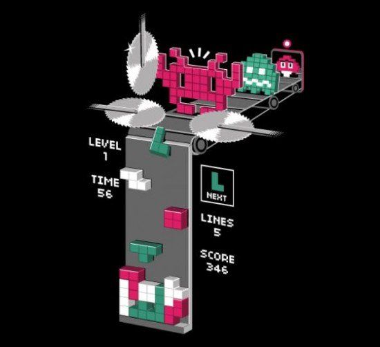 Sauvez un Space Invader : ne jouez plus à Tetris !