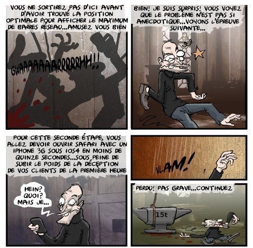 Quand Steve Jobs rencontre SAW...