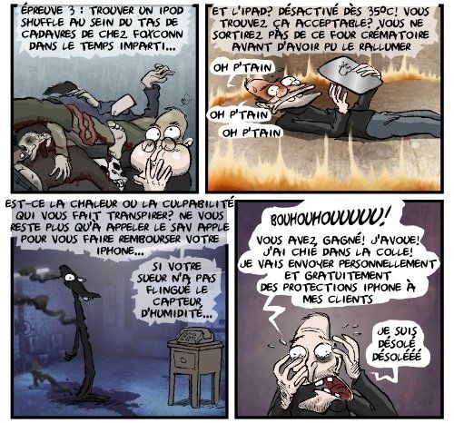 Quand Steve Jobs rencontre SAW...