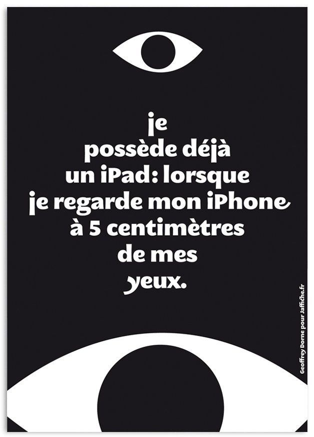 Je ne le savais pas mais en fait jai déjà un iPad ! Je ne le savais pas mais en fait jai déjà un iPad !