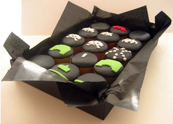 Qui veut des cupcakes Space Invaders ?