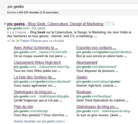 Une nouvelle présentation des résultats Google Une nouvelle présentation des résultats Google