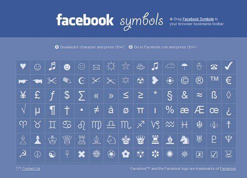 symboles-facebook