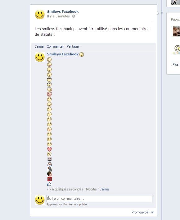 smileys-facebook-wall