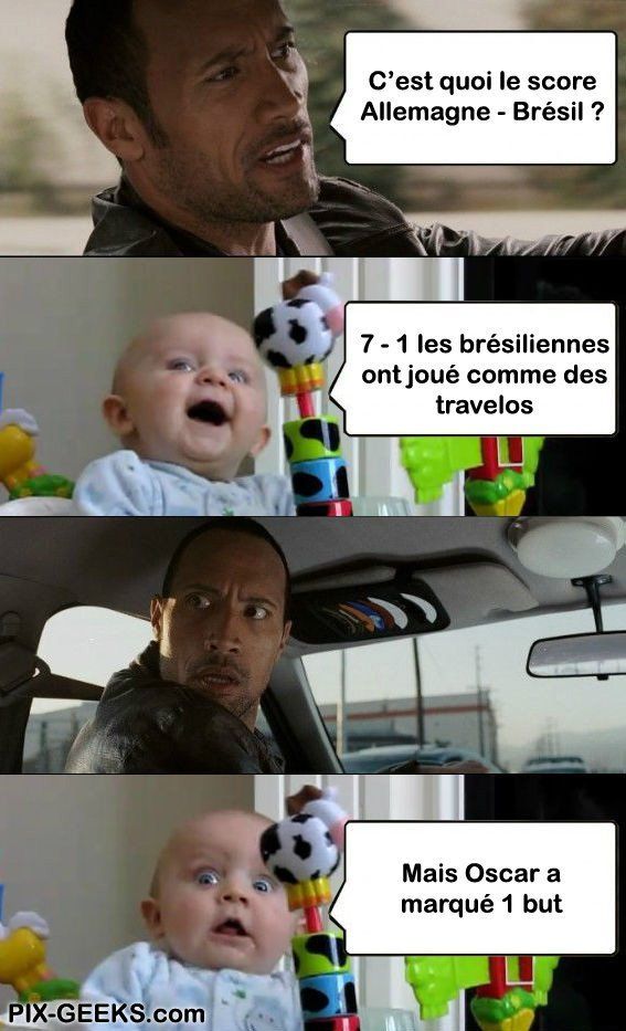 Le Brésil se fait humilier 7 à 1 par lAllemagne #Foot