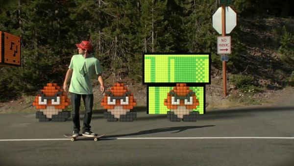 Les Space Invaders se mettent au surf