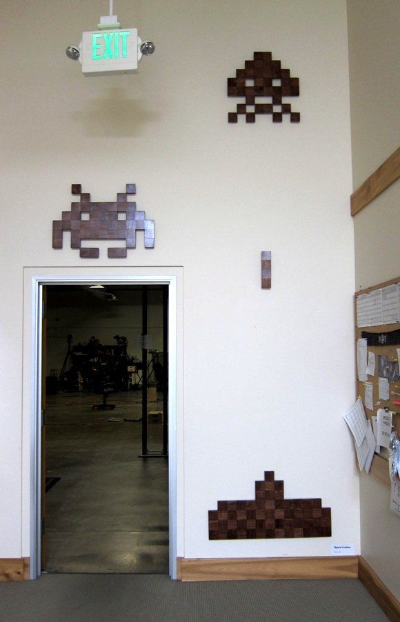Le pixel art se décline aussi en bois #5