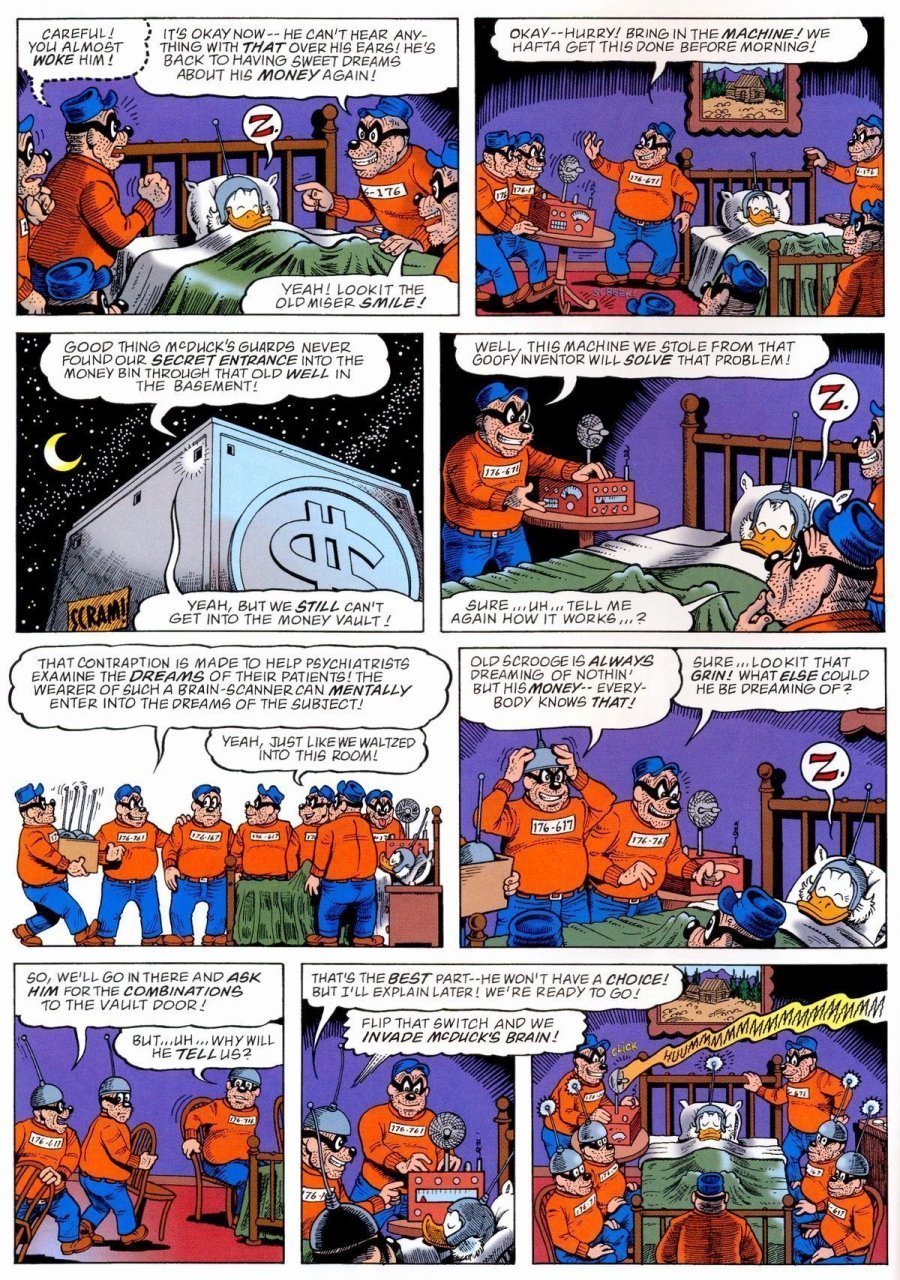 Le scénario d’Inception est tiré de Picsou magazine #2