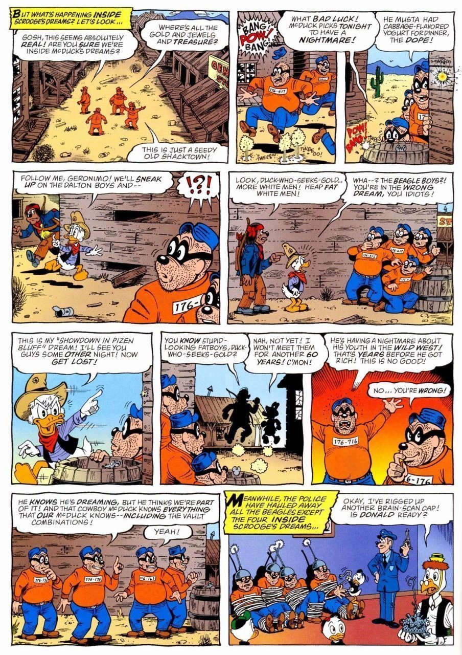 Le scénario d’Inception est tiré de Picsou magazine #4