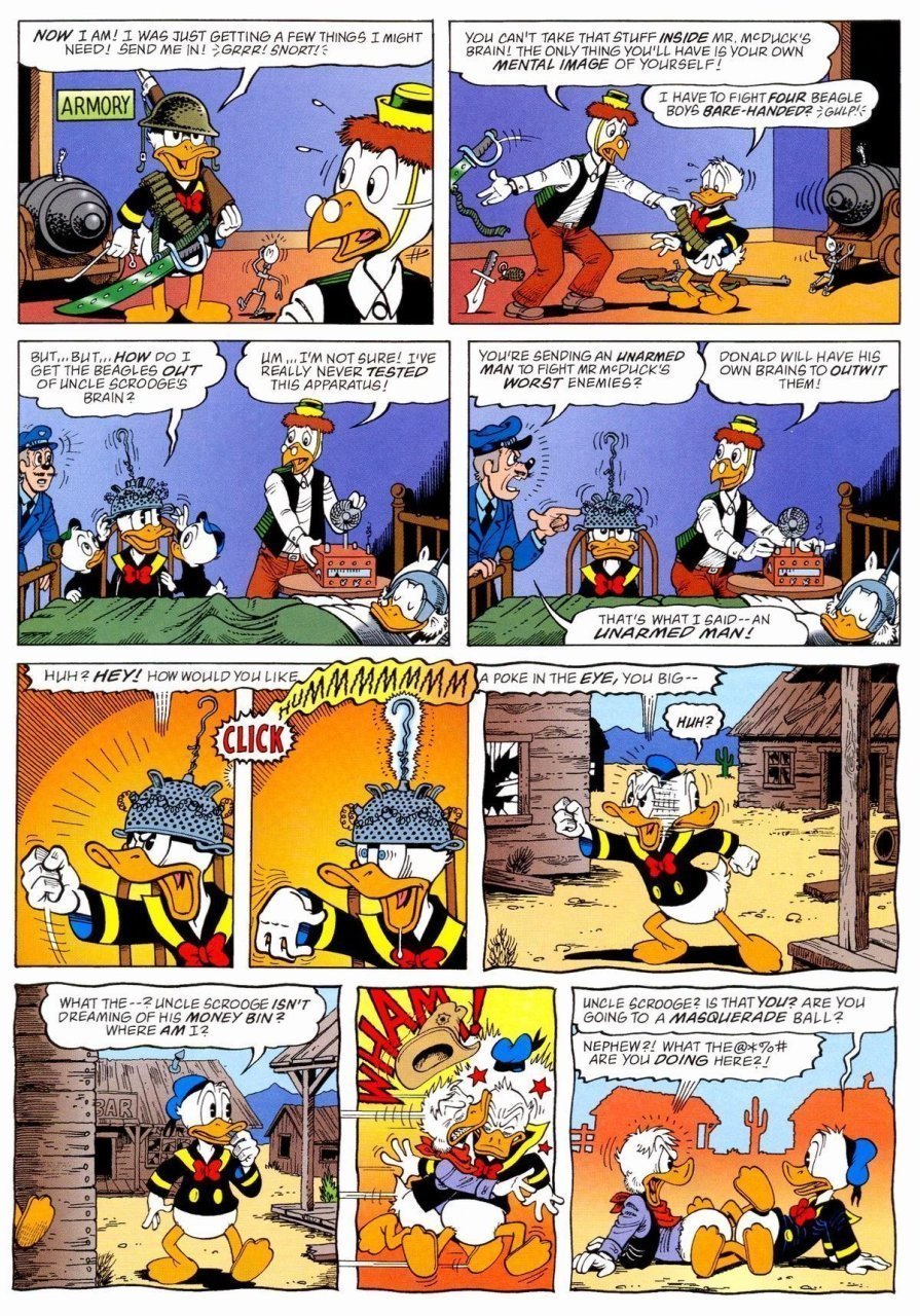 Le scénario d’Inception est tiré de Picsou magazine #5