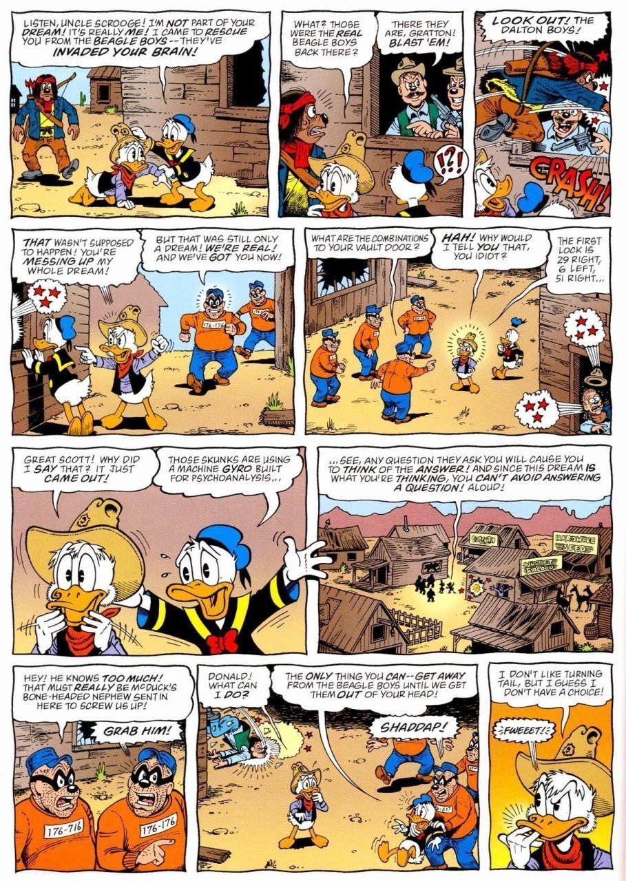 Le scénario d’Inception est tiré de Picsou magazine #6