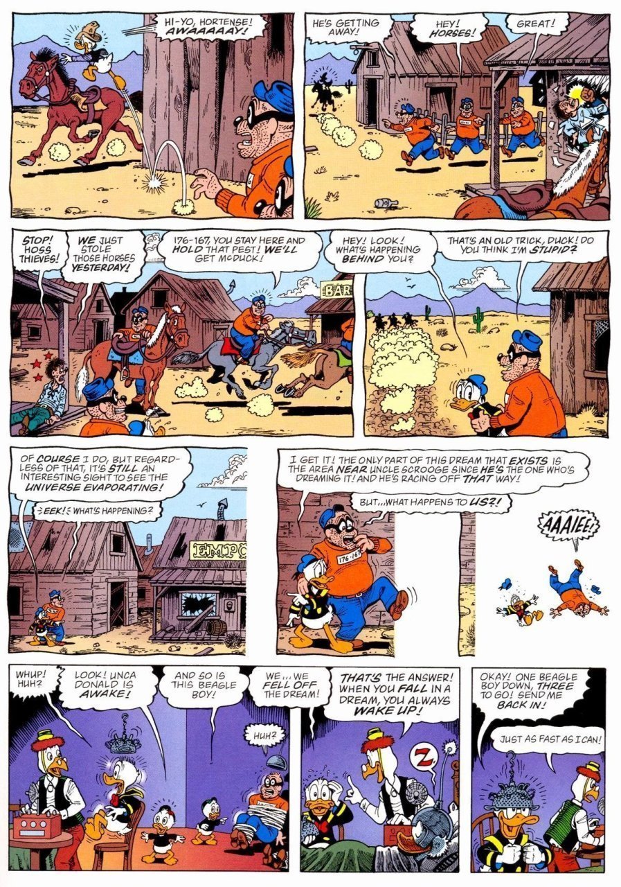 Le scénario d’Inception est tiré de Picsou magazine #7