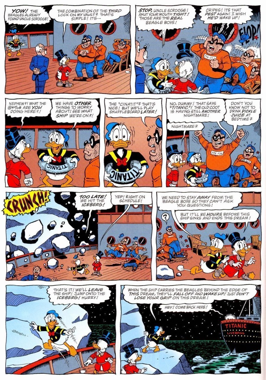 Le scénario d’Inception est tiré de Picsou magazine #15