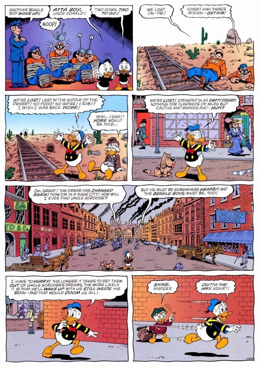 Le scénario d’Inception est tiré de Picsou magazine #18