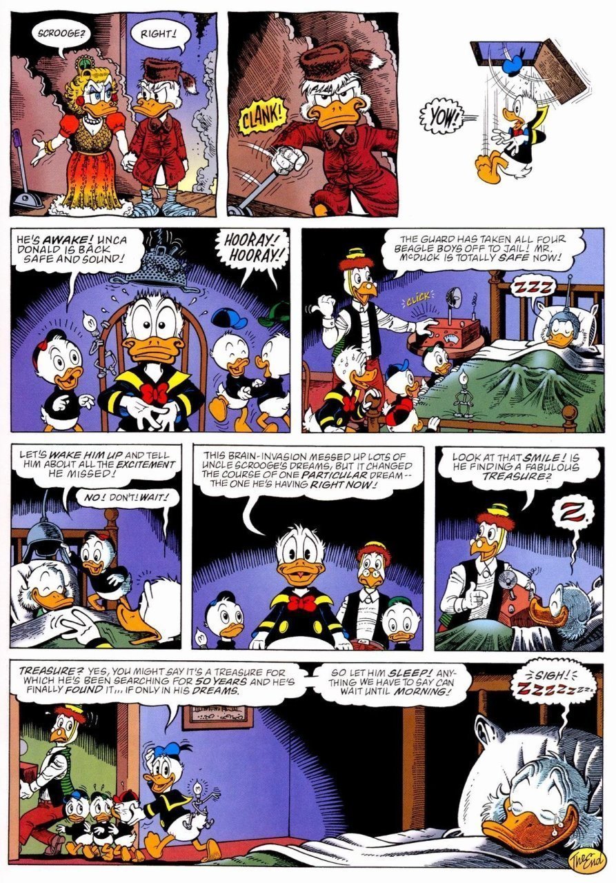Le scénario d’Inception est tiré de Picsou magazine #26