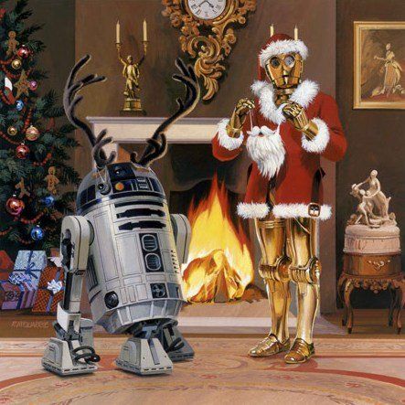 28 cartes de vœux Star Wars pour fêter Noël 2025 #2