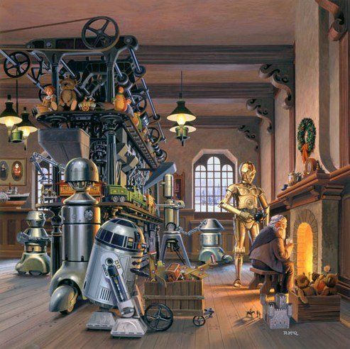 28 cartes de vœux Star Wars pour fêter Noël 2025 #3