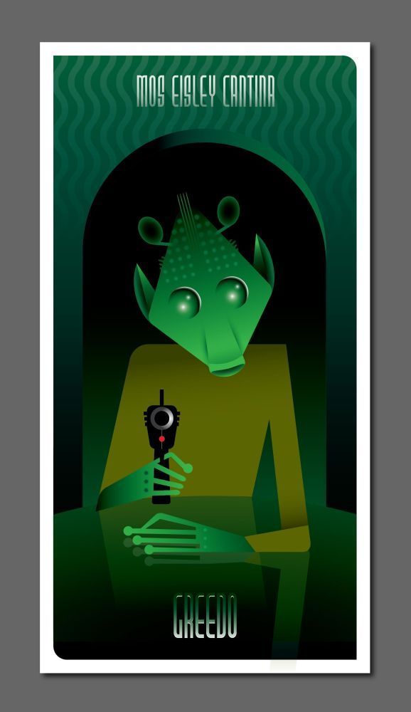 9 posters Star Wars très design #4