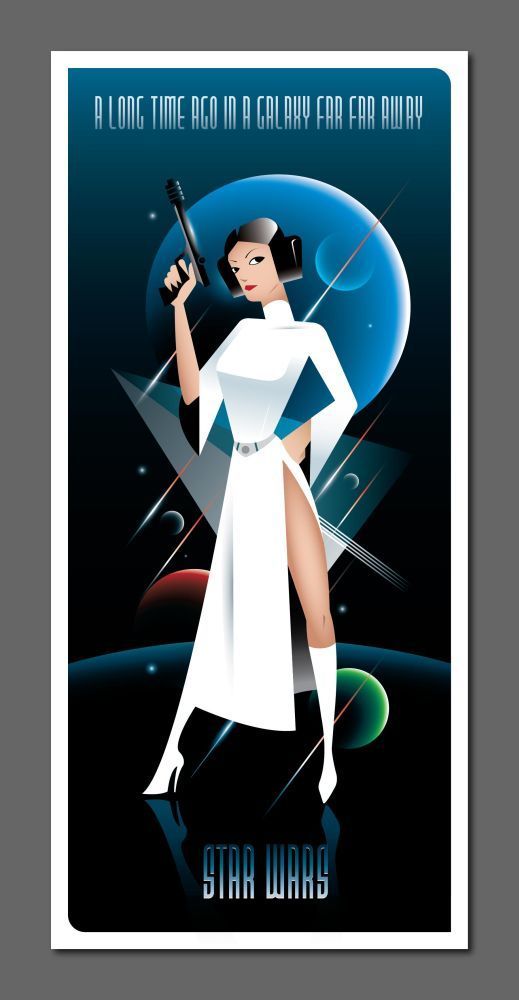 9 posters Star Wars très design #7