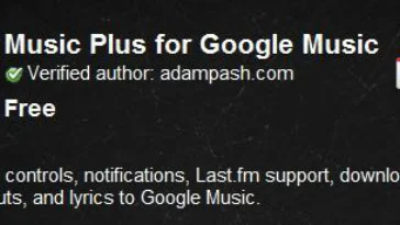 2 Extensions indispensables pour Google Music