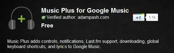 2 Extensions indispensables pour Google Music