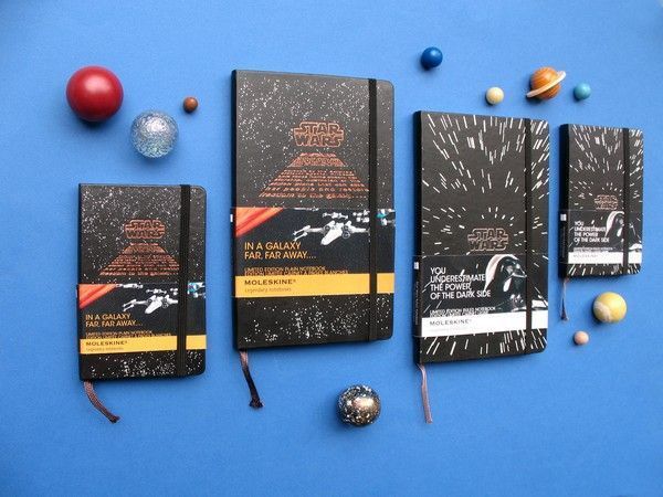 Avec Moleskine faites des X-Wing en papier