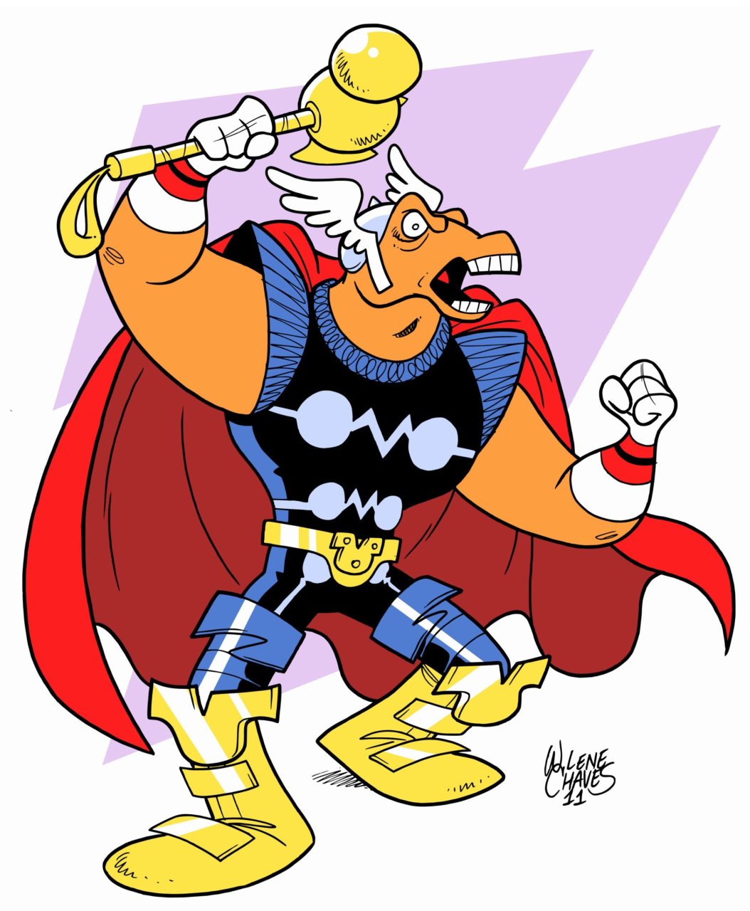 27 Portraits Cartoon de Super-héros Marvel et DC #4