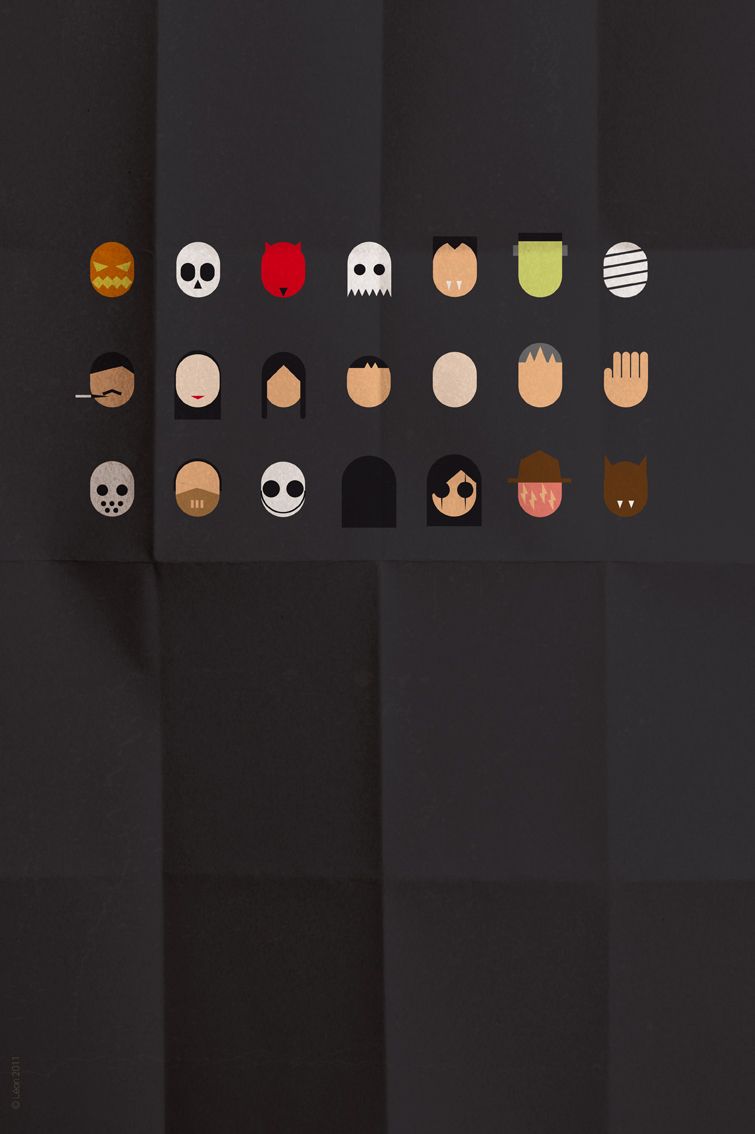 315 portraits minimalistes de héros populaires #8