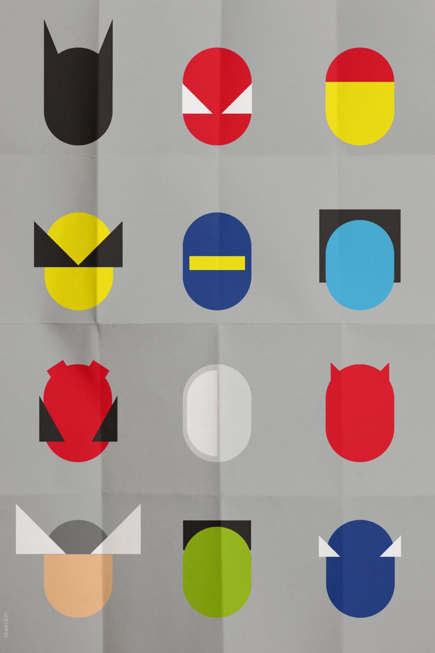 315 portraits minimalistes de héros populaires #3