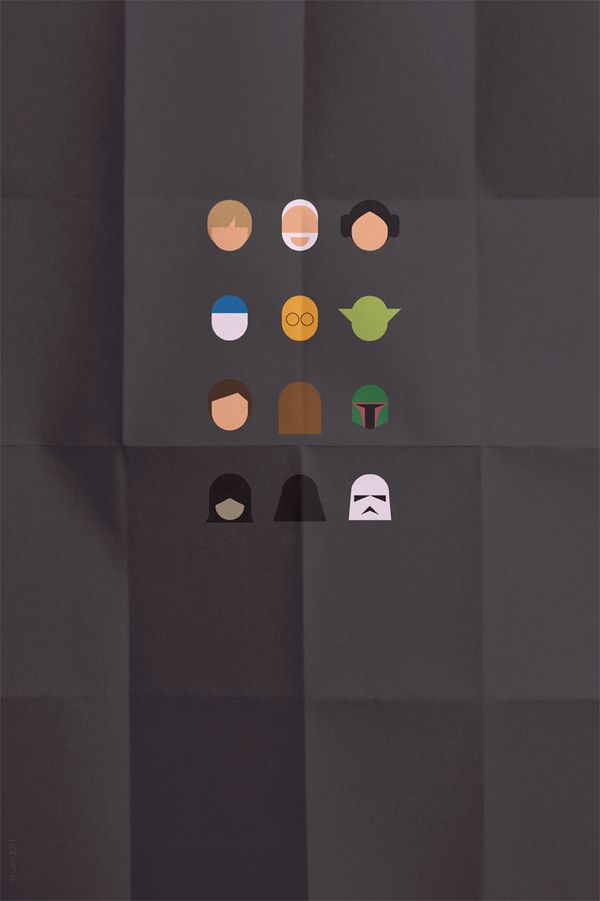 315 portraits minimalistes de héros populaires #5