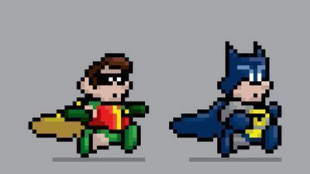 11 Super-héros Marvel et DC version 8 bit par Jesus Castañeda