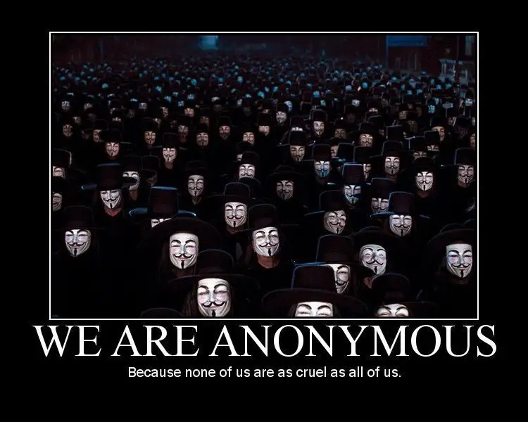 Anonymous n’attaquera pas Facebook, mais met en garde contre le réseau social