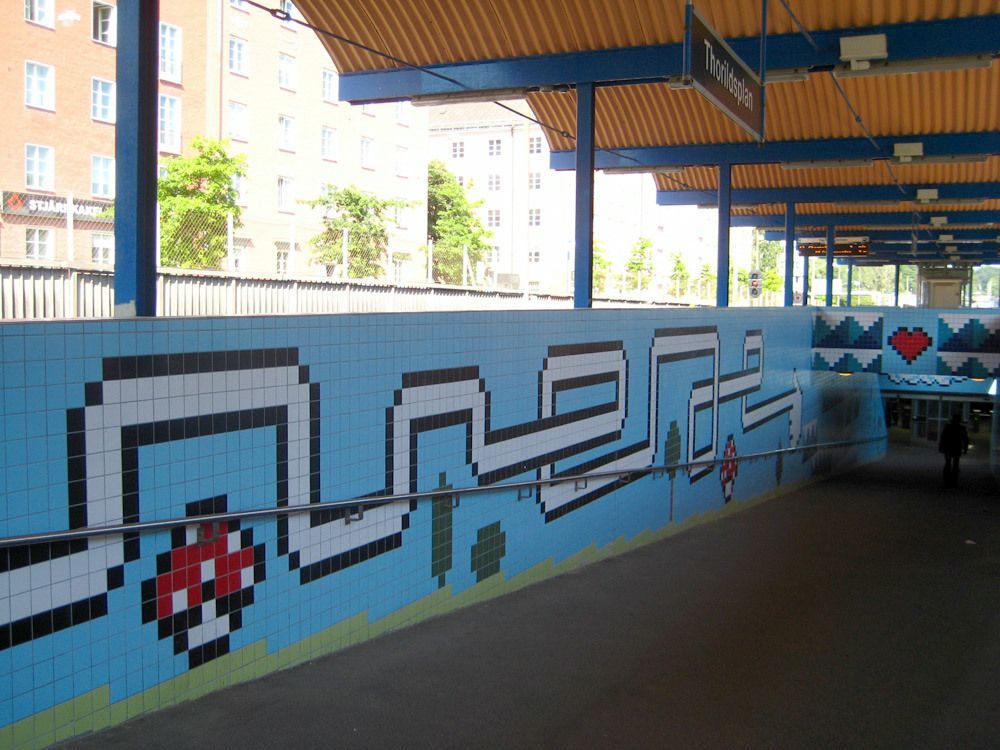 Désormais les geeks devront aller jusqu’à Stockholm pour prendre le métro #16