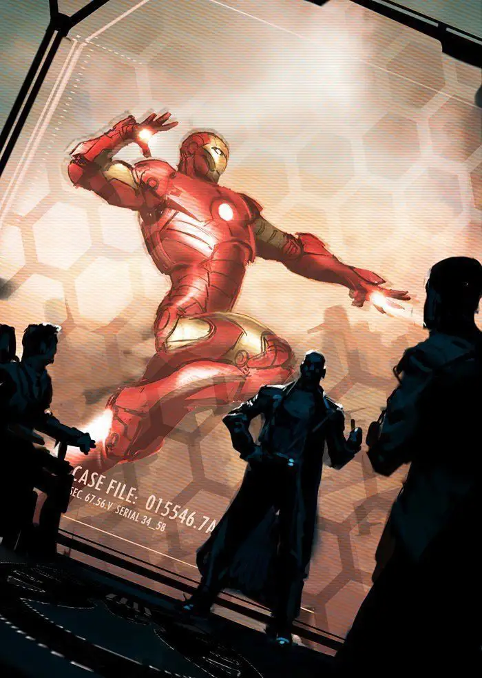 29 Tableaux d’Iron Man, Captain America et Avengers par Ryan Meinerding #15