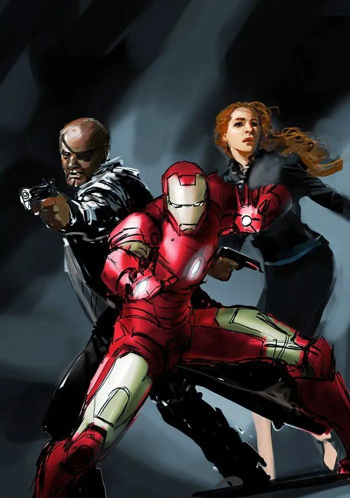 29 Tableaux d’Iron Man, Captain America et Avengers par Ryan Meinerding #16