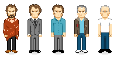 130 personnages célèbres pixellisés #14