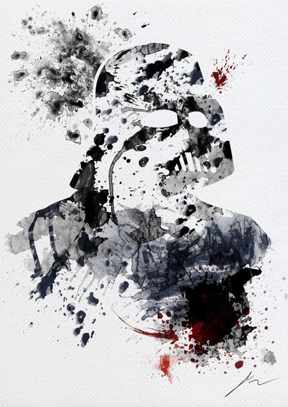 9 Tableaux Star Wars complètement éclaboussés #9