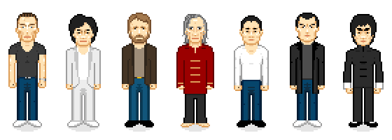 130 personnages célèbres pixellisés #16