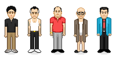 130 personnages célèbres pixellisés #8