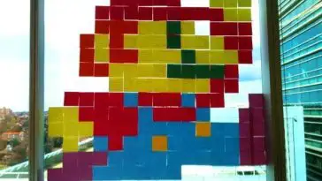 Mario aussi joue à la Post It War