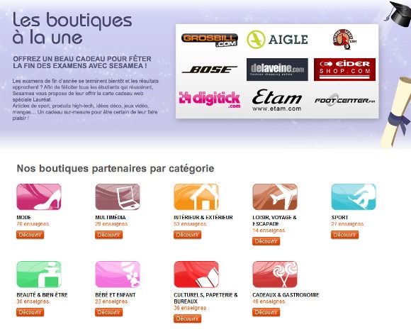 Sesamea : une carte cadeau e-commerce « universelle »