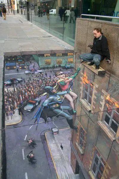 Street Art : Les incroyables fresques en trompe l’oeil de Julian Beever #17