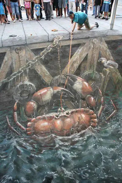 Street Art : Les incroyables fresques en trompe l’oeil de Julian Beever #22