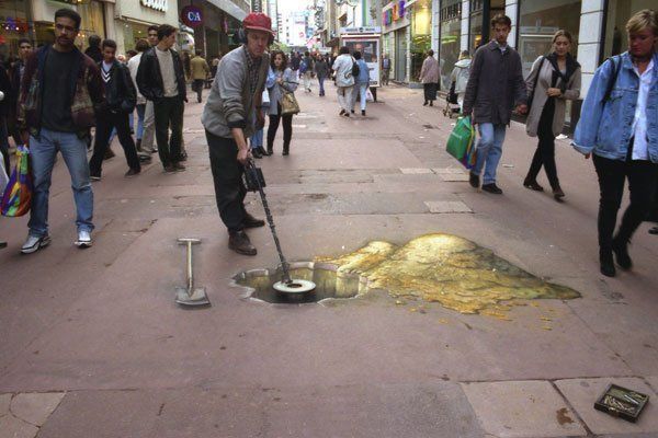 Street Art : Les incroyables fresques en trompe l’oeil de Julian Beever #26