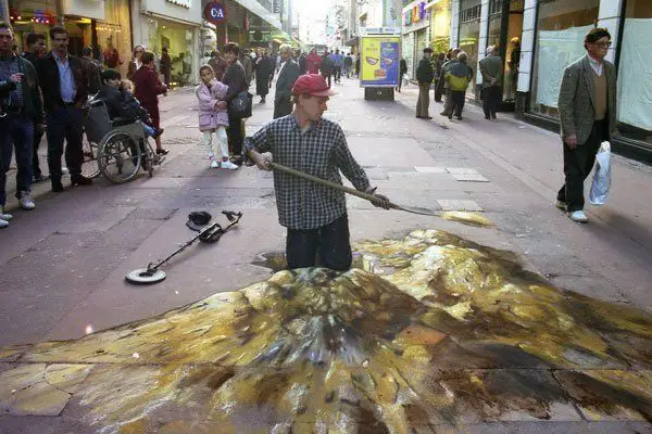 Street Art : Les incroyables fresques en trompe l’oeil de Julian Beever #27