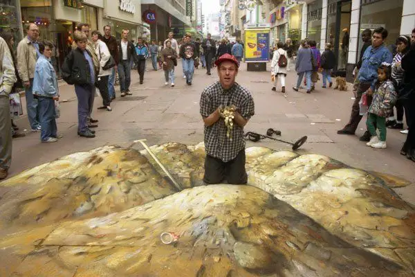 Street Art : Les incroyables fresques en trompe l’oeil de Julian Beever #28