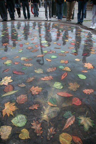 Street Art : Les incroyables fresques en trompe l’oeil de Julian Beever #31