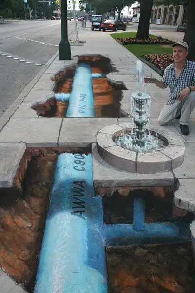 Street Art : Les incroyables fresques en trompe l’oeil de Julian Beever #34