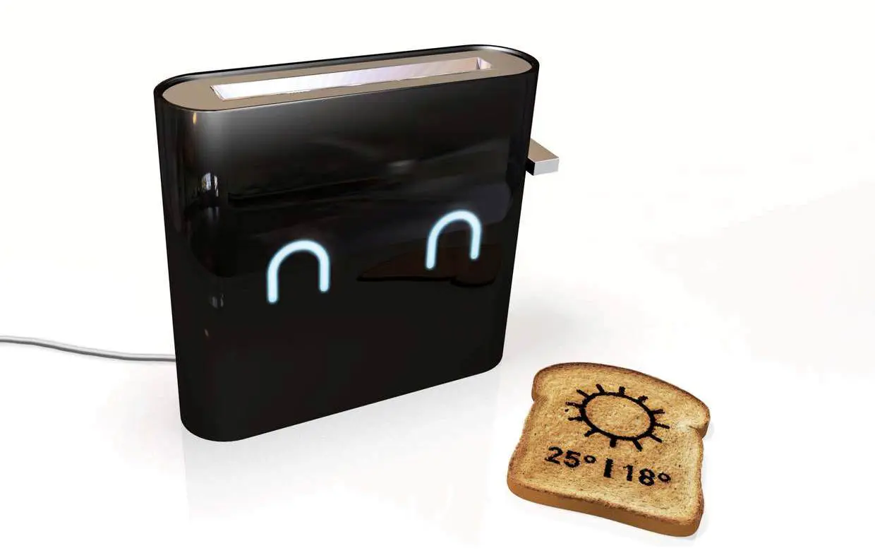 Un fantastique grille pain qui toaste la météo #3